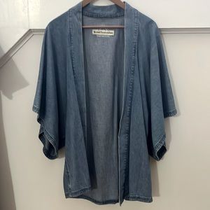 RARE Stoned Immaculate denim kimono! O/S sold out